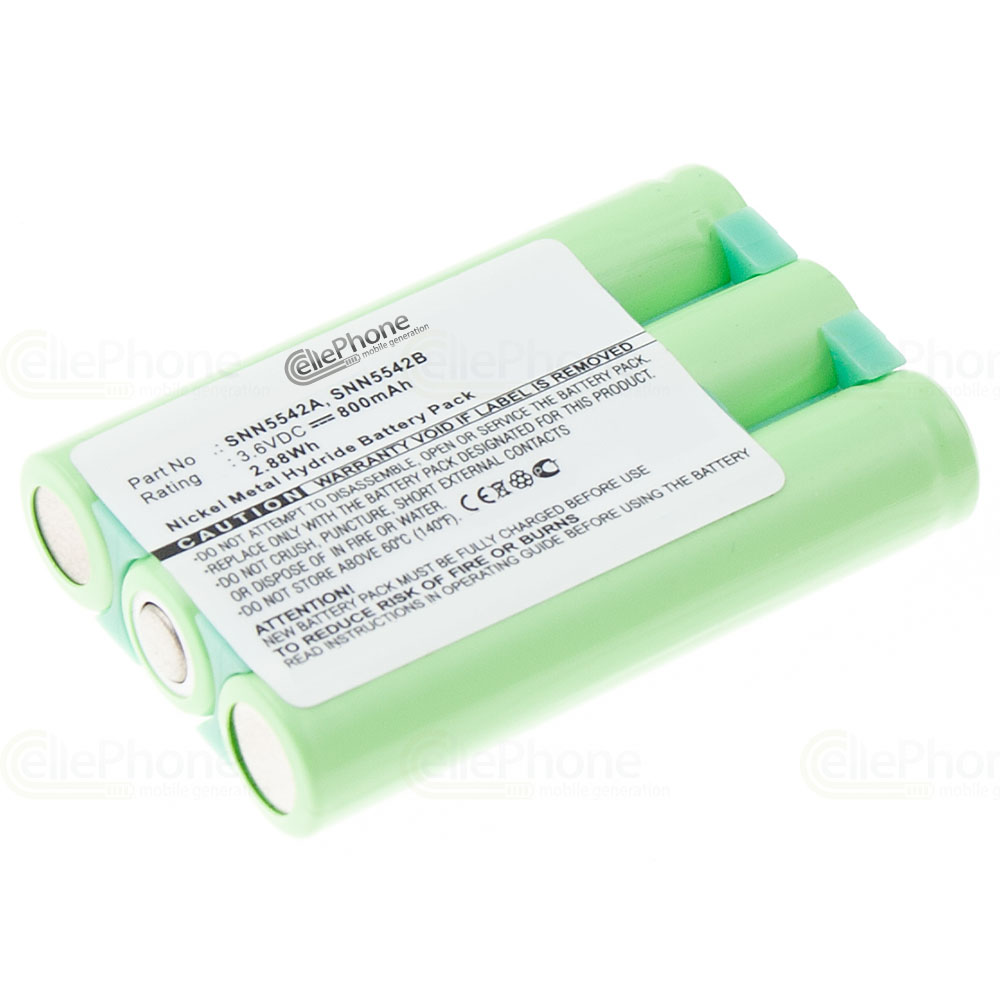 Batterie NI-MH pour Motorola M2090 T2088 T2260 T2282 T2290 T2390 V2260 V2267 V2282 V2288 (remplace SNN5542A)