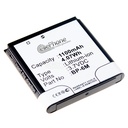 Akku Li-Ion für Nokia 3250 XpressMusic 6151 6233 6234 6280 6288 9300 9300i N73 N77 N93 (ersetzt BP-6M)