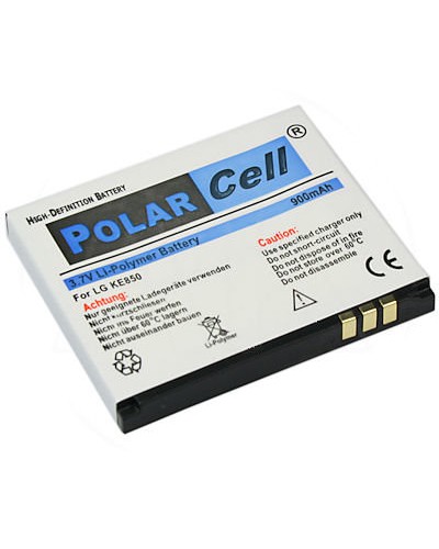 PolarCell Accu Li-Polymer voor LG KB6100 KE820 KE850 KG99 ME850 (vervangt LGIP-A750)