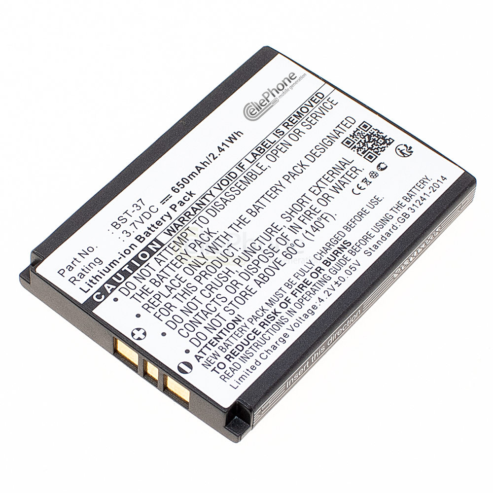 [2817] batteria Li-Ion per Sony-Ericsson K750i D750i K600i K608i K610i K750i V600i V630i W550i W700i (sostituisce BST-37)