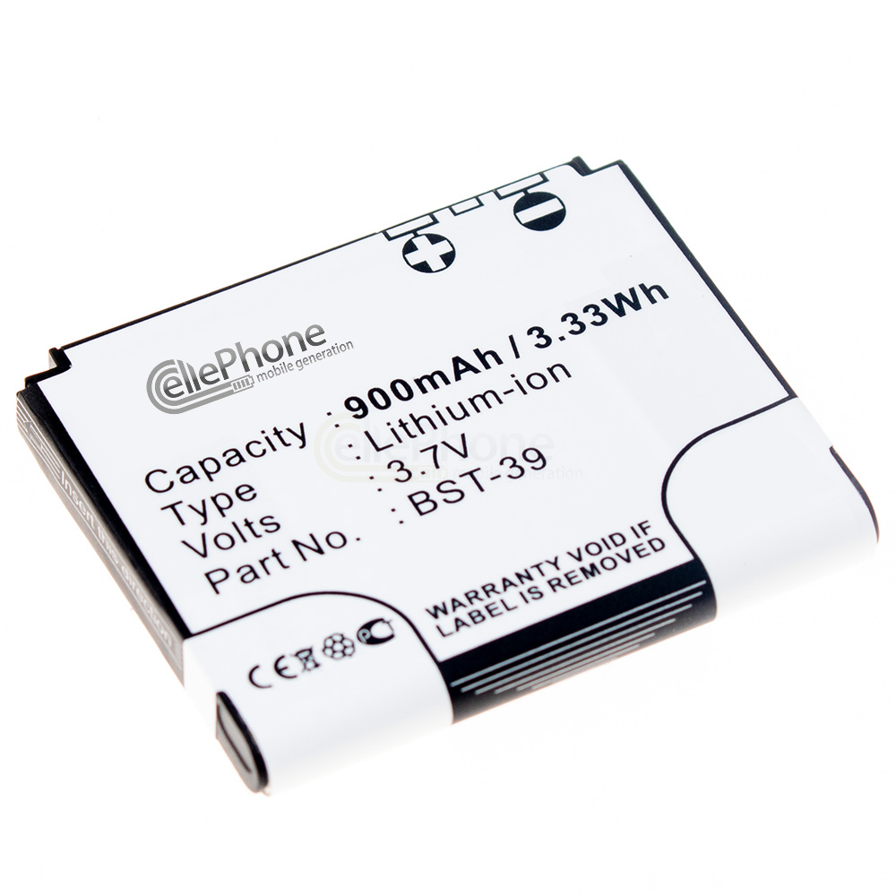 [2819] Battery Li-Ion for Sony-Ericsson J110i K618i T707 W380i Z520i (replaced BST-39)