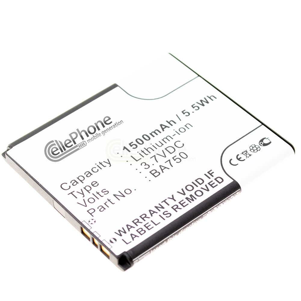 [2851] batteria Li-Ion per Sony Ericsson Xperia arc / arc S (sostituisce BA750)