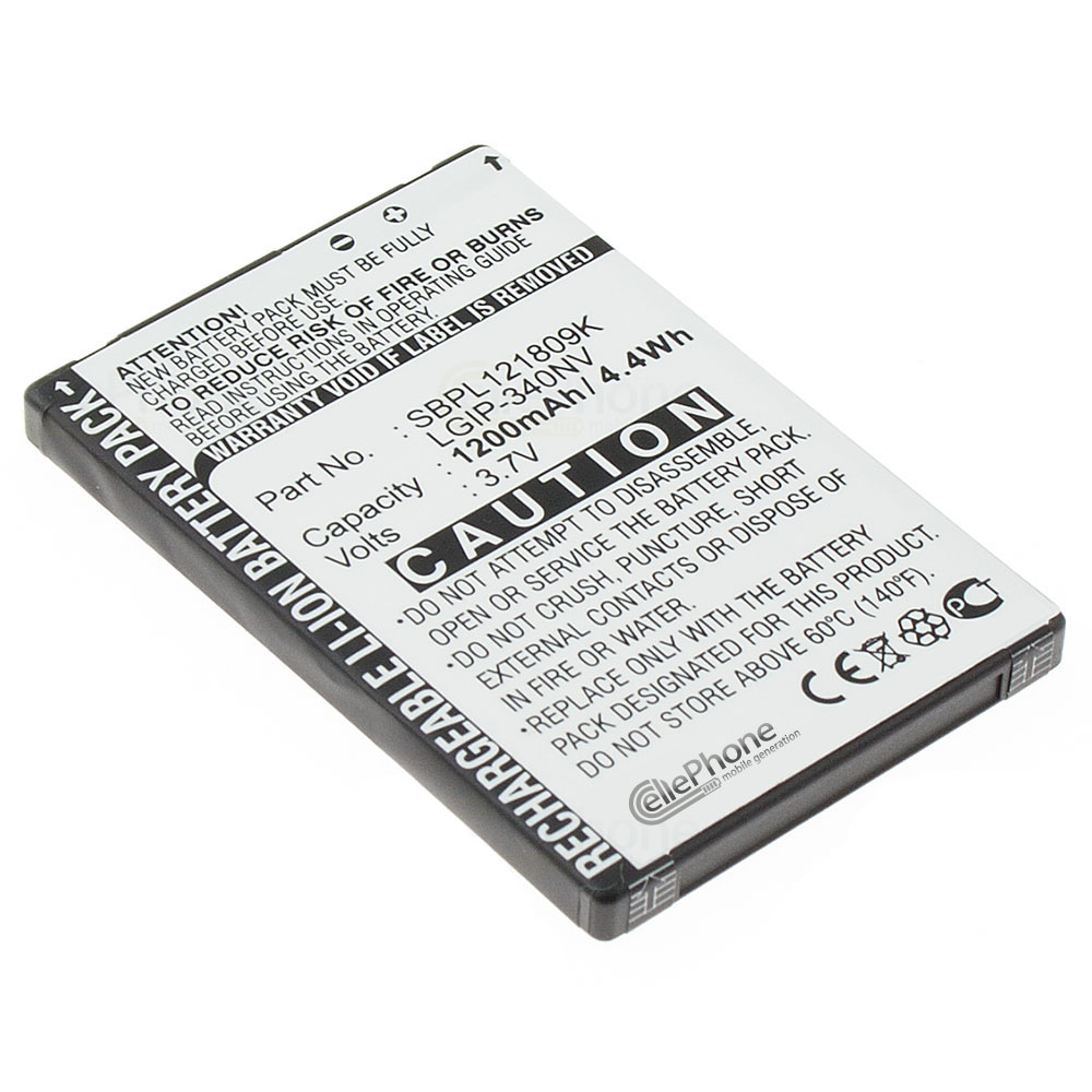 [2857] Batería Li-Ion para LG Optimus P500 / GT540 / GW620 / GX200 / LS670 / MS690 (reemplazado LGIP-400N)