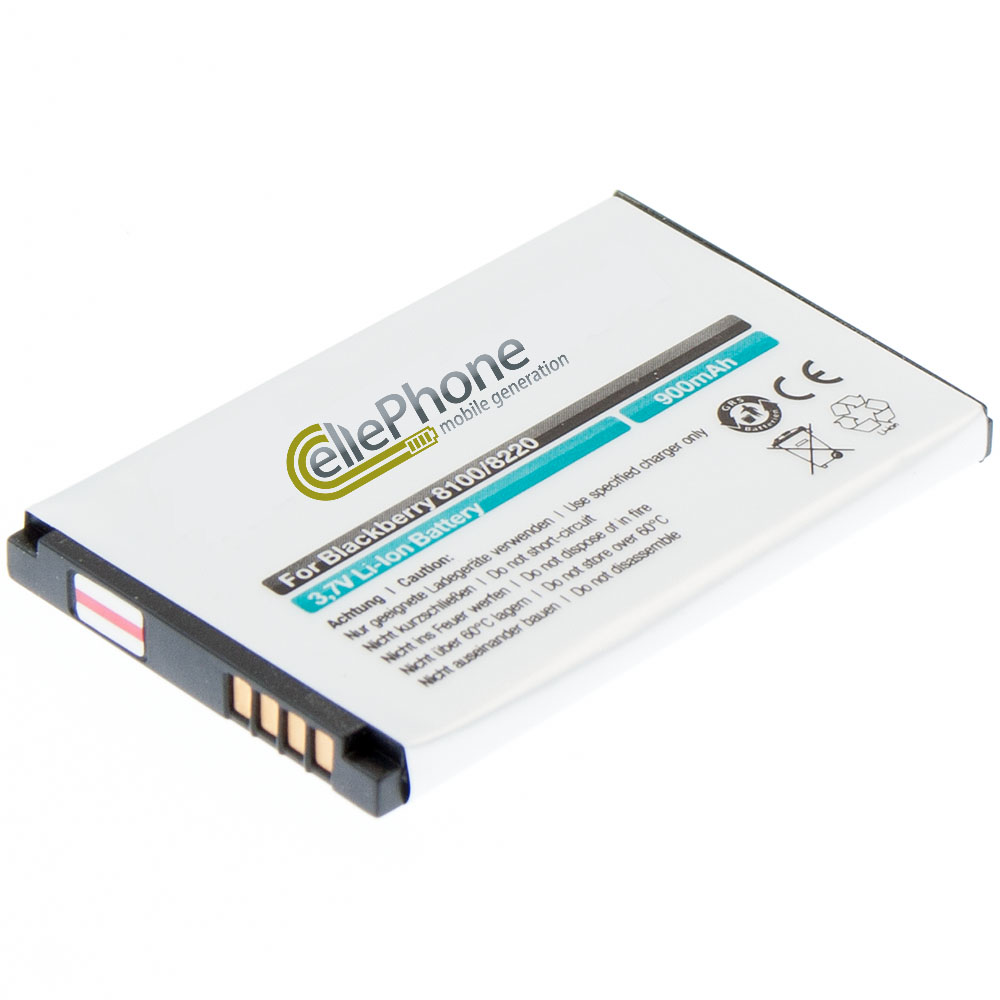 [2885] Batterie Li-Ion pour Blackberry 8110 8120 8130 8220 Pearl (remplace C-M2)