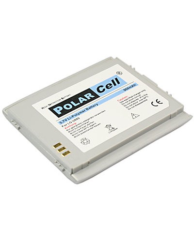 PolarCell batería Li-Polymer para LG U880 U8500 - silver (reemplazado LGLP-GACM)