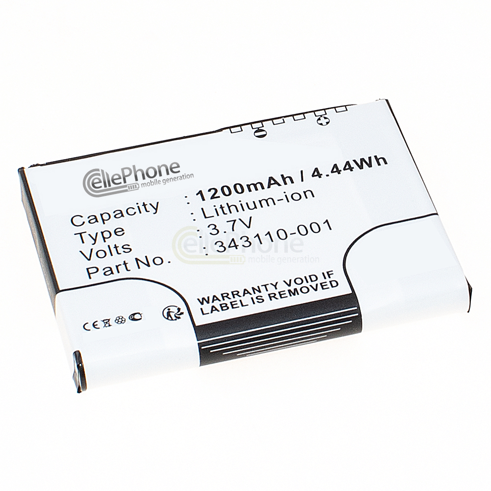 [2904] Batterie Li-Ion pour Dell Axim X50 X50v X51 X51v (remplace 310-5964)