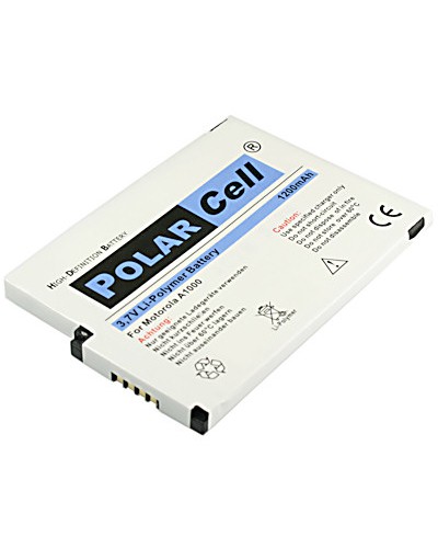 [229] PolarCell batteria Li-Polymer per Motorola A1000 / A1010 (sostituisce BA690 / CFNN1038 / SNN5697A)