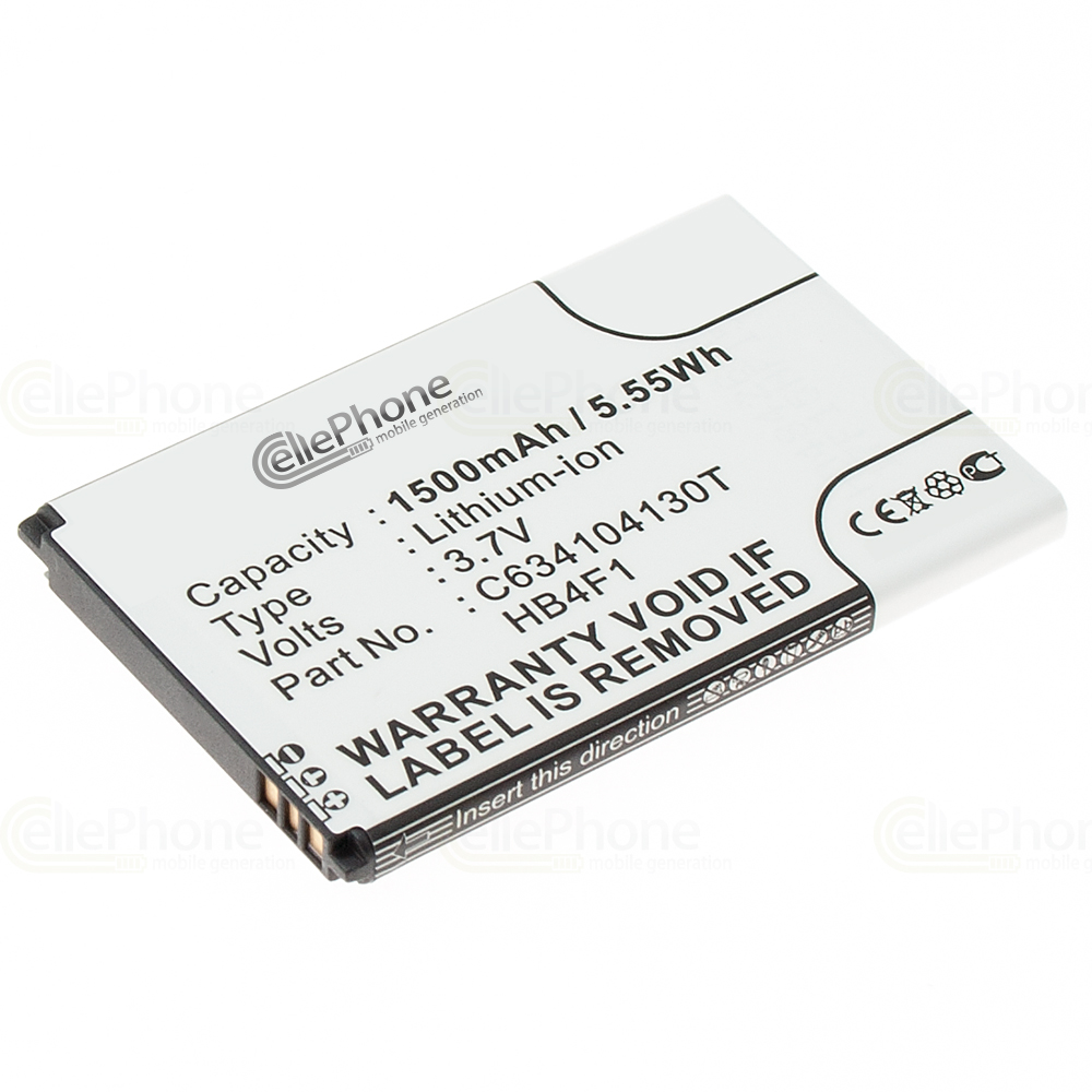 [2995] Batterie Li-Ion pour Huawei Ideos X5 / U8220 / E5830 / U8000 / A100 / Z101 / T-Mobile Pulse (remplace HB4F1)