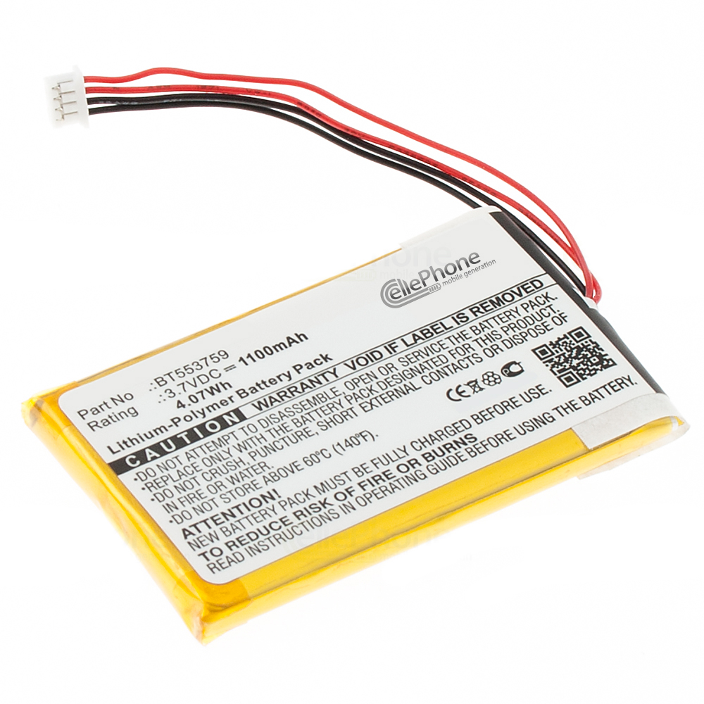 [3005] Batería Li-Polymer para Typhoon MyGuide 3100 (reemplazado BT553759)