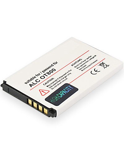 [3011] batteria Li-Ion per Alcatel OT-800 (sostituisce CAB3CP000CA1)
