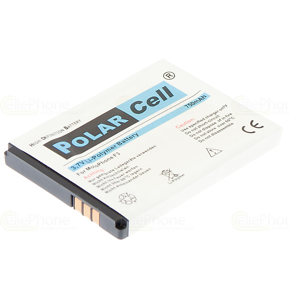 [235] PolarCell Accu Li-Polymer voor Motorola MOTOFONE F3 (vervangt BD50 / SNN5796A / CFNN7008)