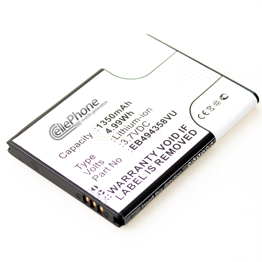 [3022] Batterie Li-Ion pour Samsung Galaxy Ace S5830 / Gio S5660 / GT-B7510 (remplace EB494358VUCSTD)