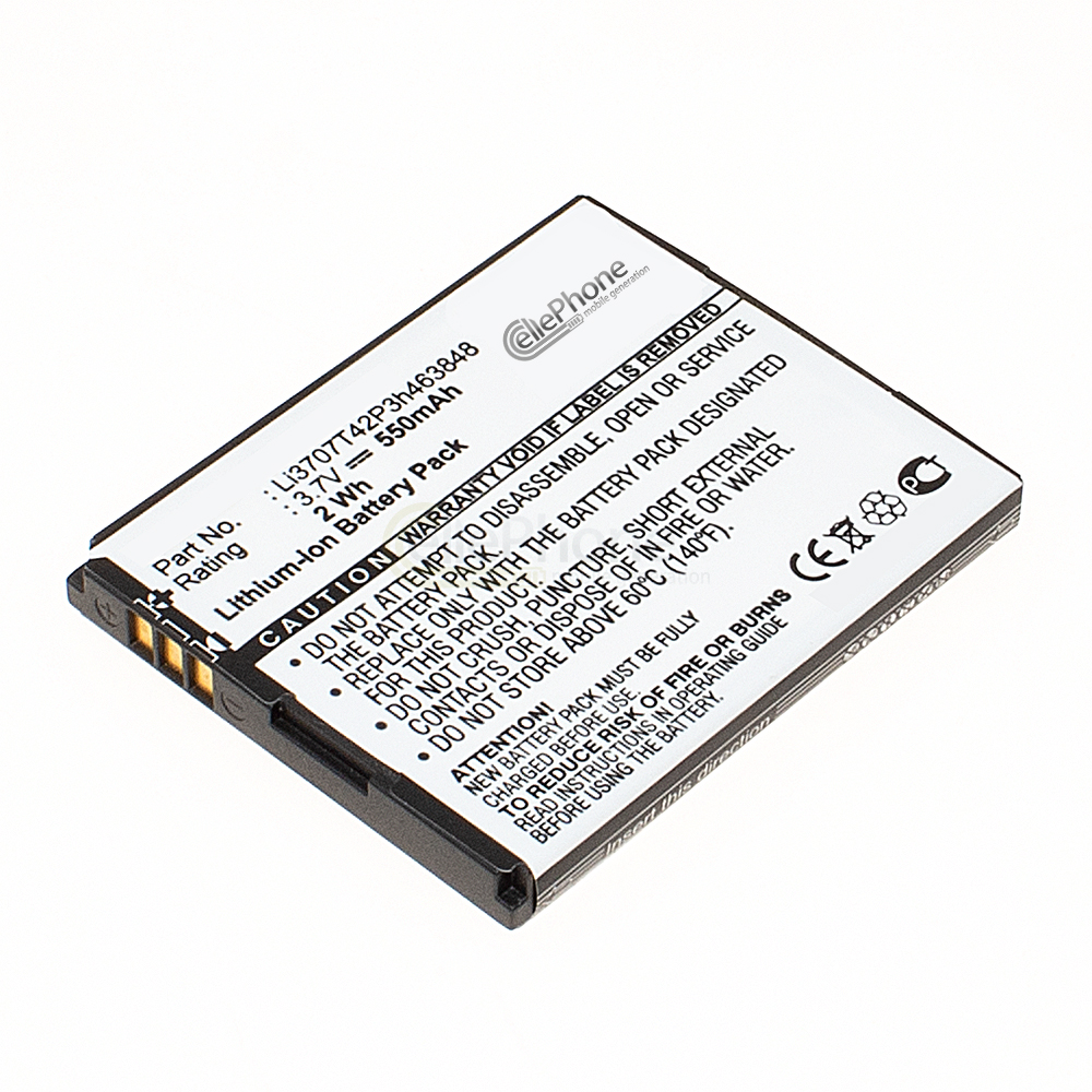 [3088] Akku Li-Ion für Vodafone 227 228 (ersetzt Li3707T42P3h463848)