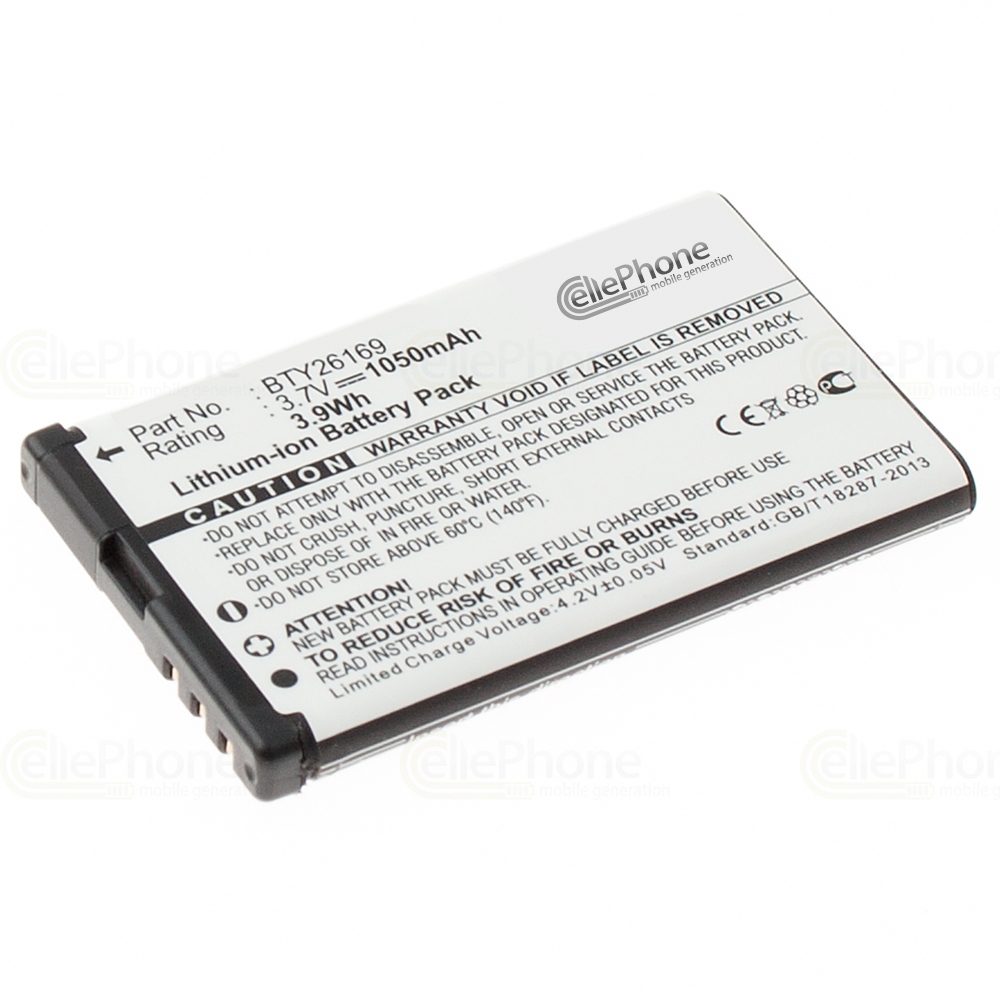[3107] Akku Li-Ion für Elson Mobistel EL350 Dual (ersetzt BTY26169MOBISTEL/STD)