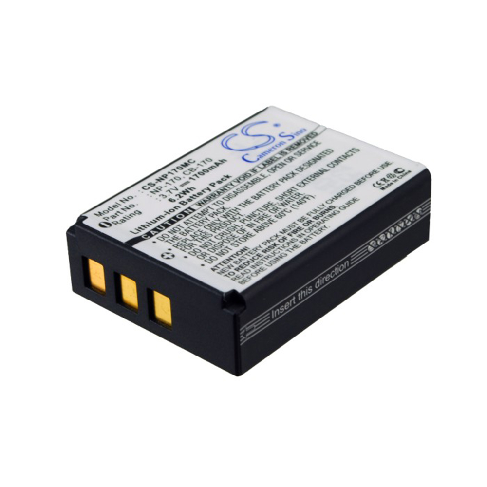 Akku Li-Ion kompatibel zu Ordro NP-170 / Aiptek CB-170 / Speed NP-170