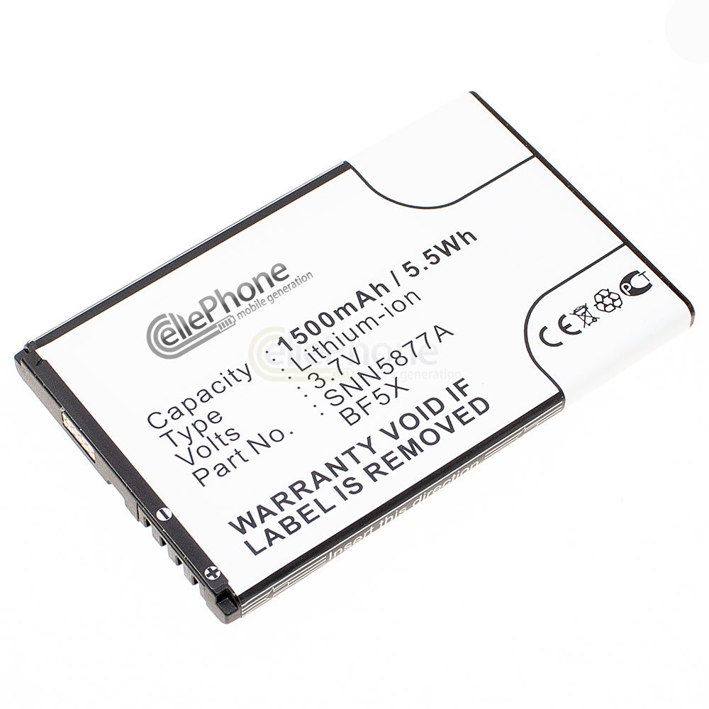 [3160] Accu Li-Ion voor Motorola PRO / DEFY / MB520 Kobe / MB525 Bravo (vervangt BF5X)